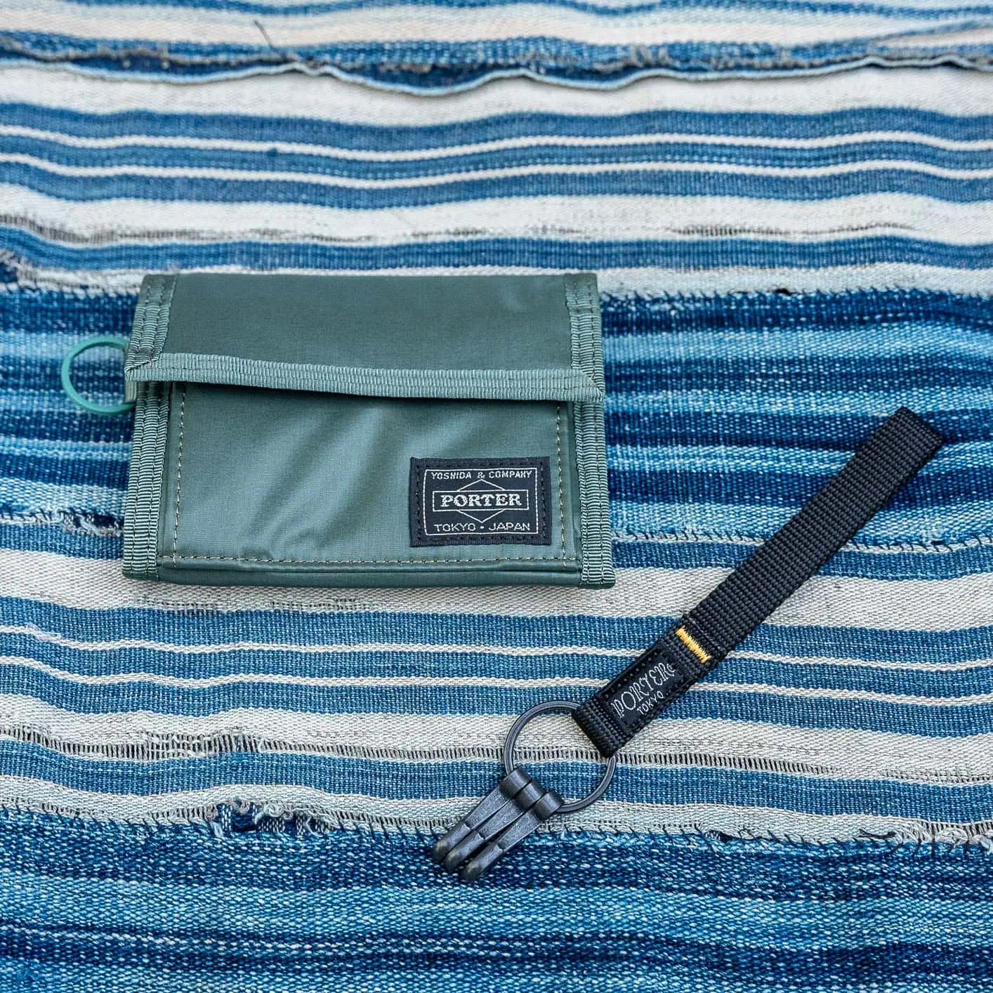 Porter Yoshida Capsule Wallet – Khaki