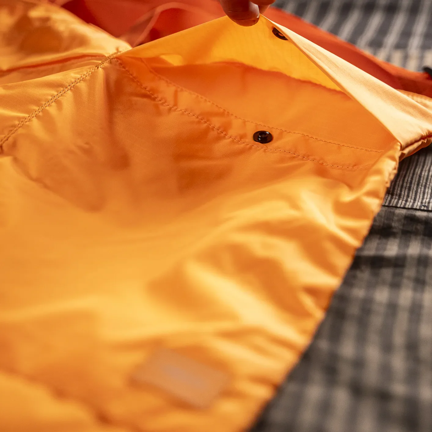 Porter Yoshida FLEX 2Way Helmet Bag - Rescue Orange - Image 4