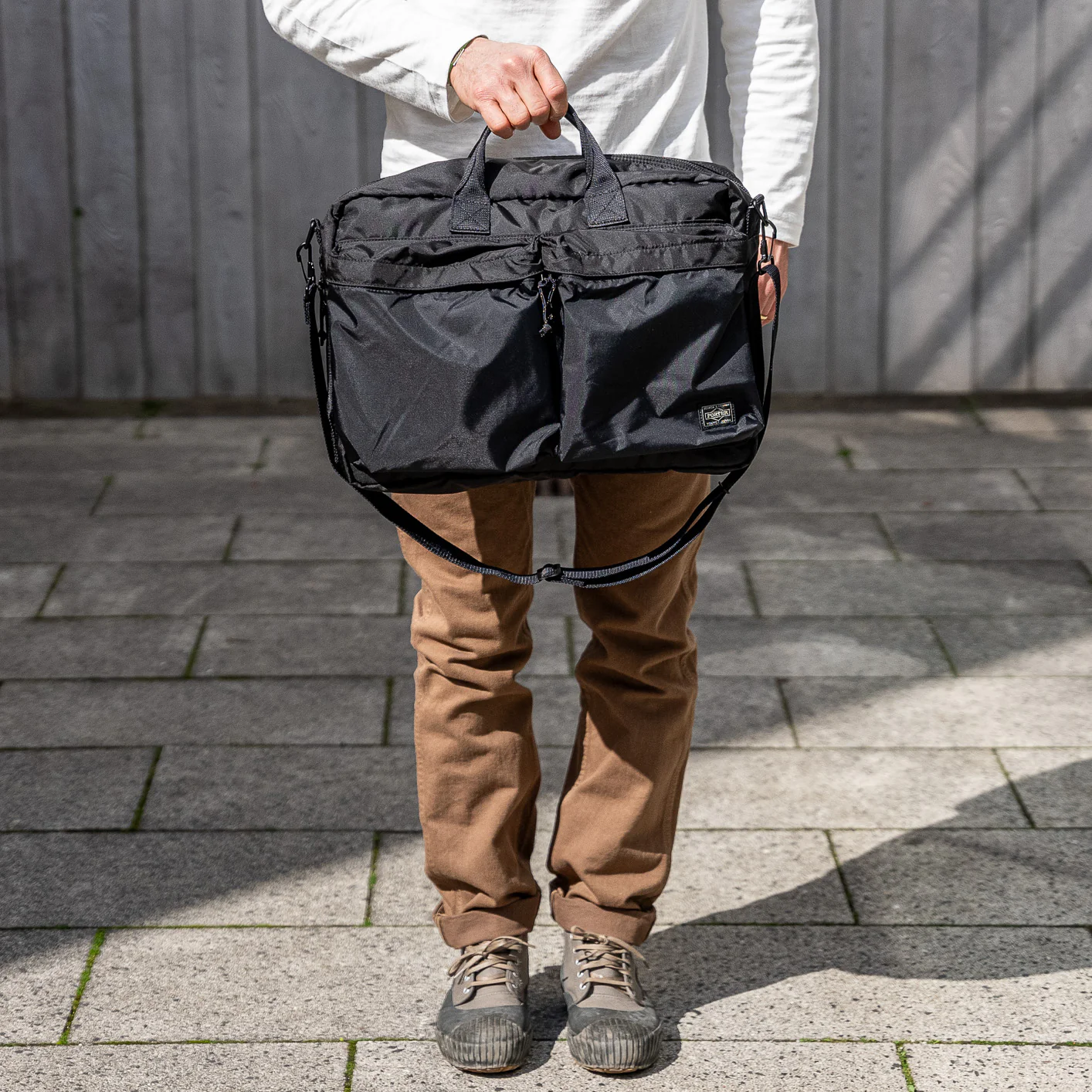 Porter Yoshida FORCE 3-Way Briefcase / Backpack – Black