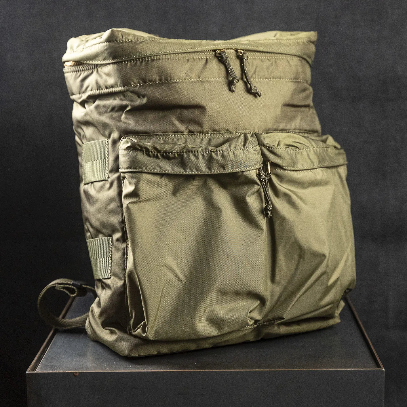 Porter Yoshida FORCE Top Load Daypack - Olive Drab - Image 9