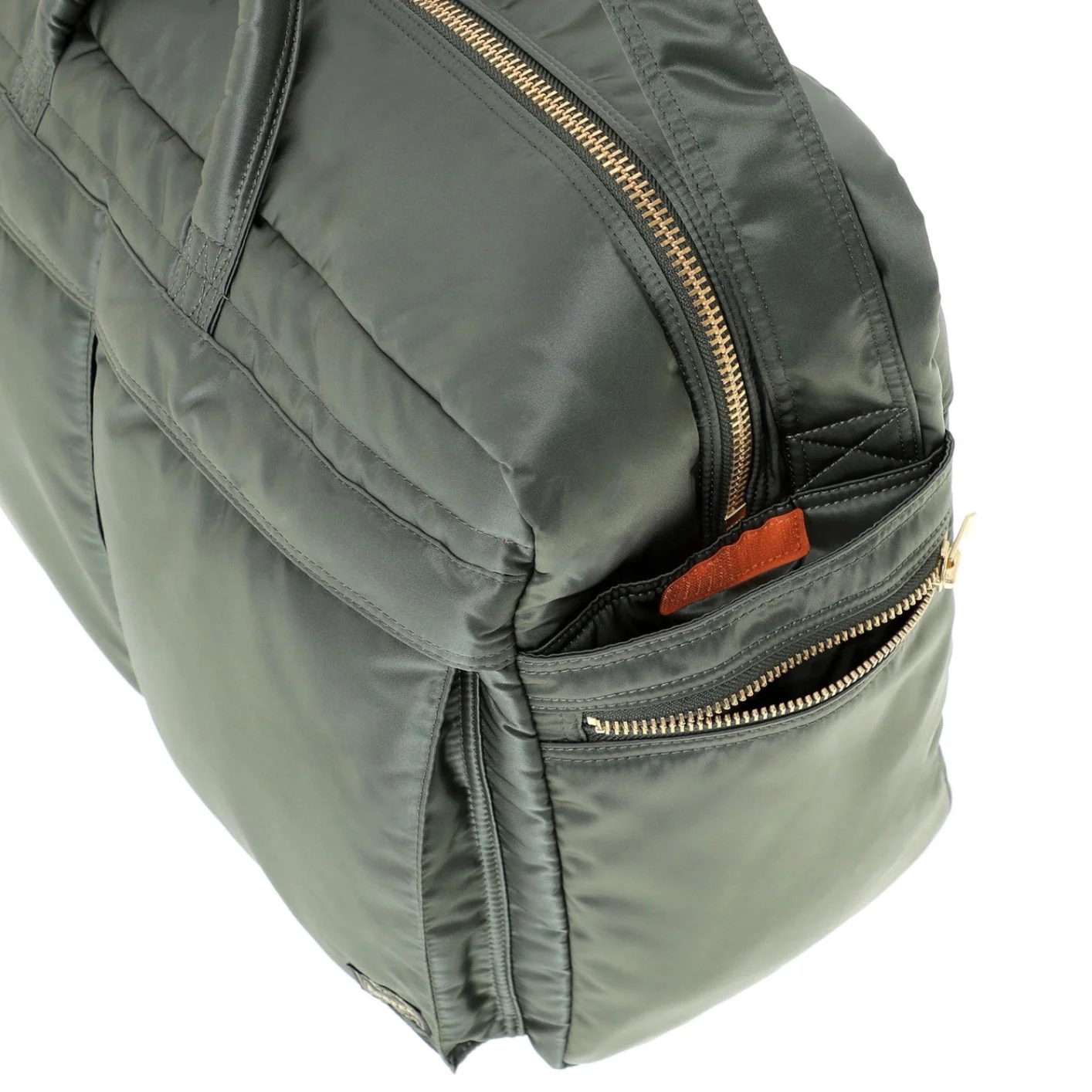 Porter Yoshida New Tanker Duffle Bag - Sage Green - Image 5