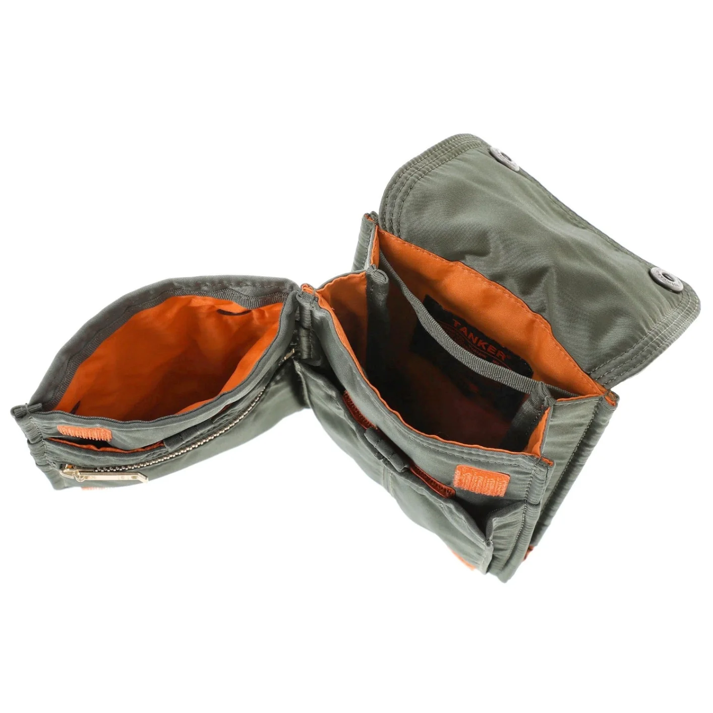 Porter Yoshida New Tanker Navigator Bag - Sage Green - Image 2