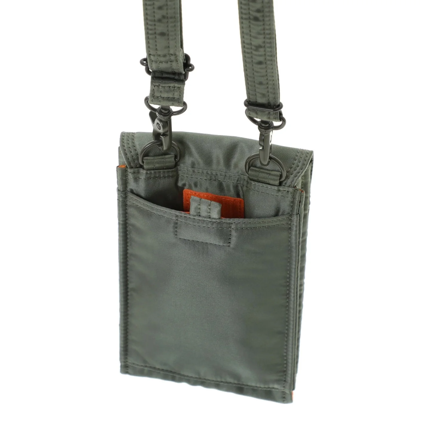 Porter Yoshida New Tanker Navigator Bag - Sage Green - Image 5