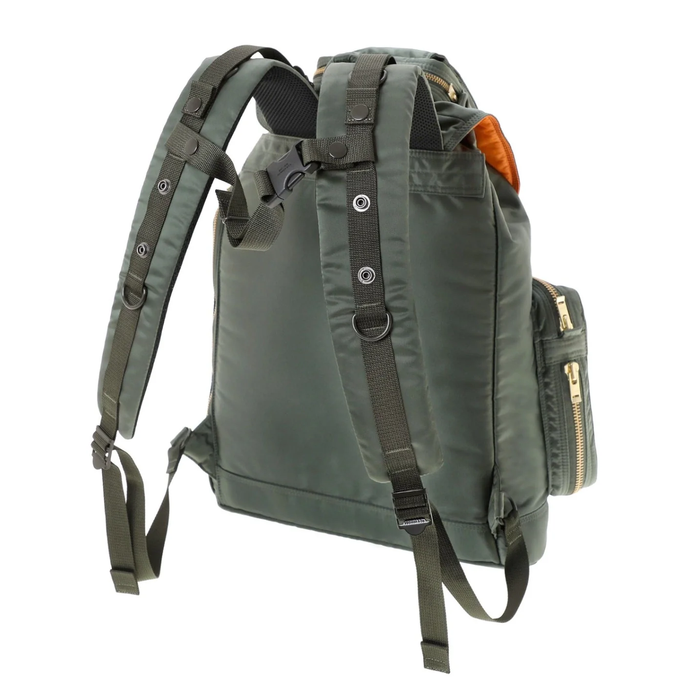 Porter Yoshida New Tanker Rucksack (L) - Sage Green - Image 6