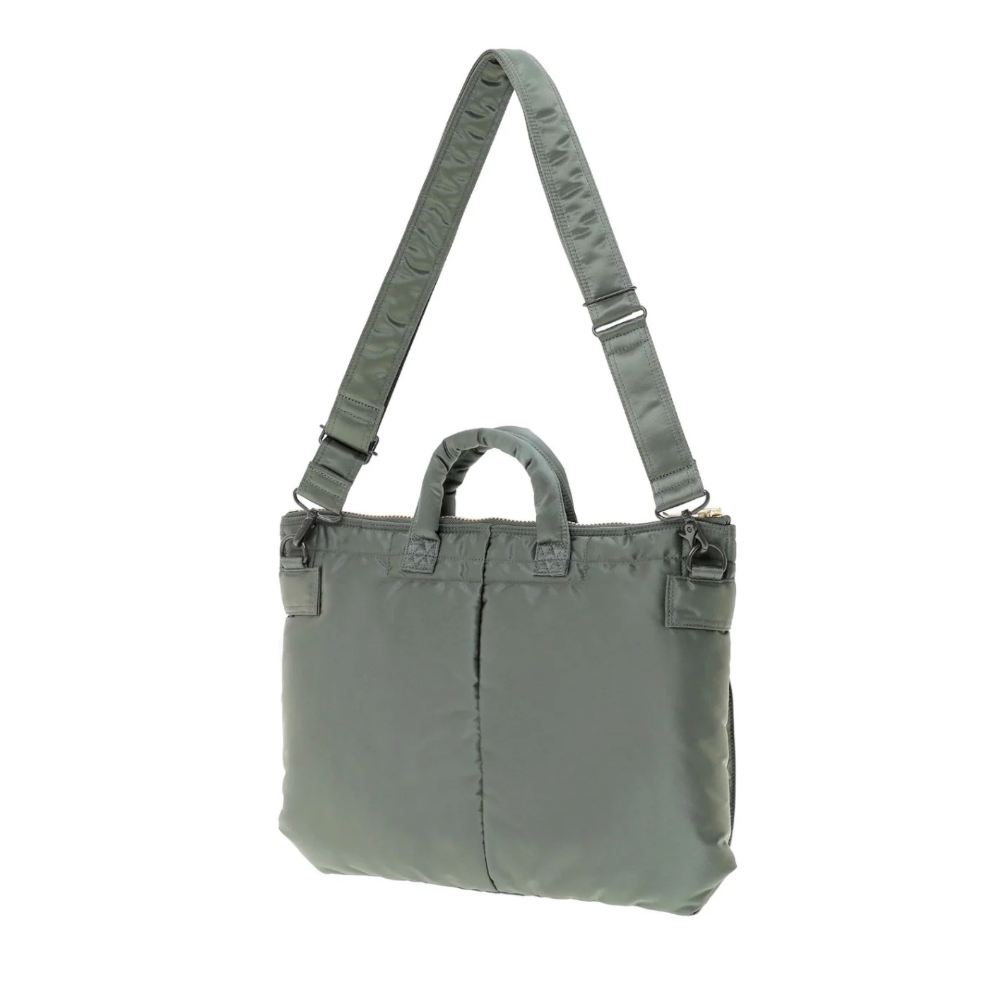Porter Yoshida New Tanker Short Helmet Bag - Sage Green - Image 6