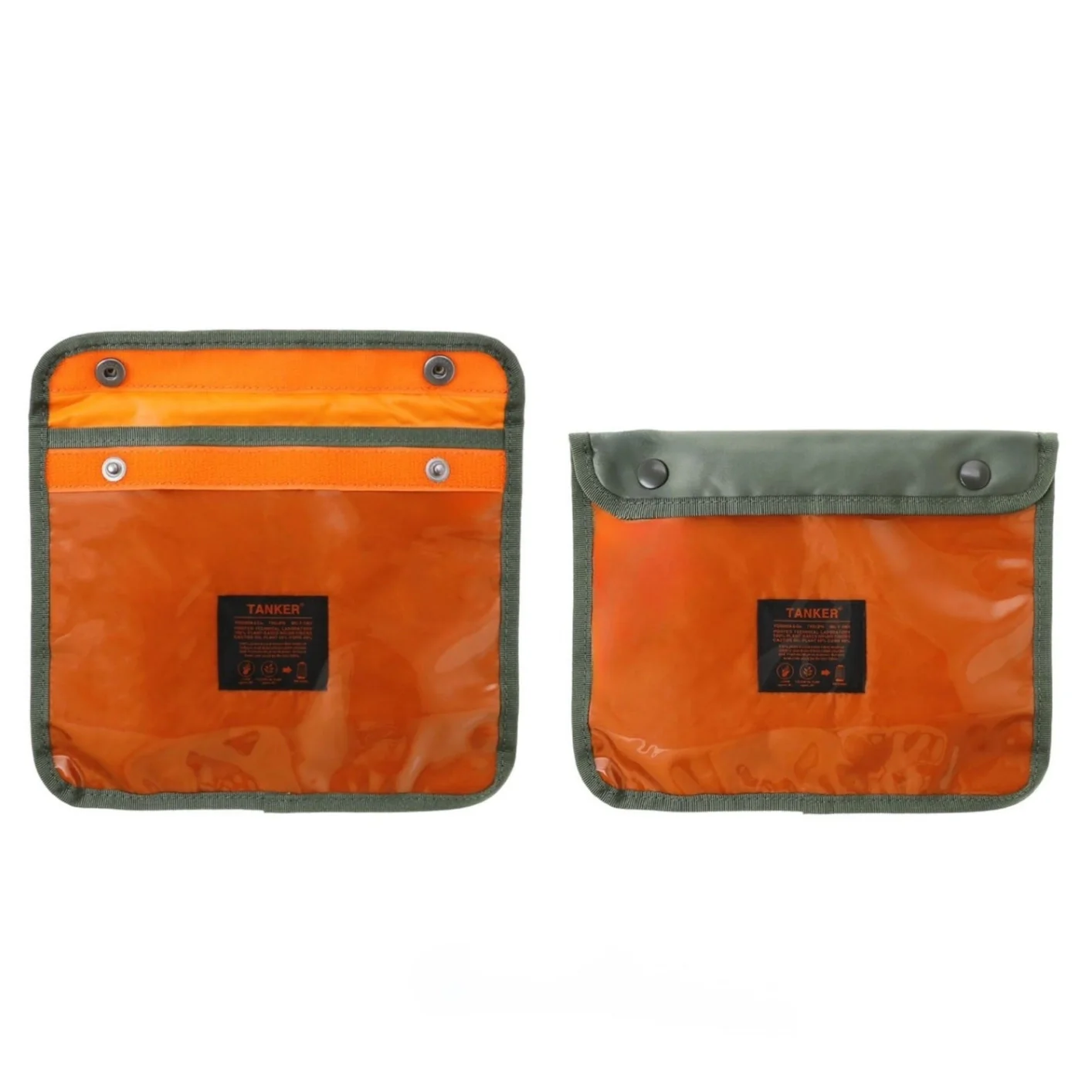 Porter Yoshida New Tanker Short Helmet Bag - Sage Green - Image 8