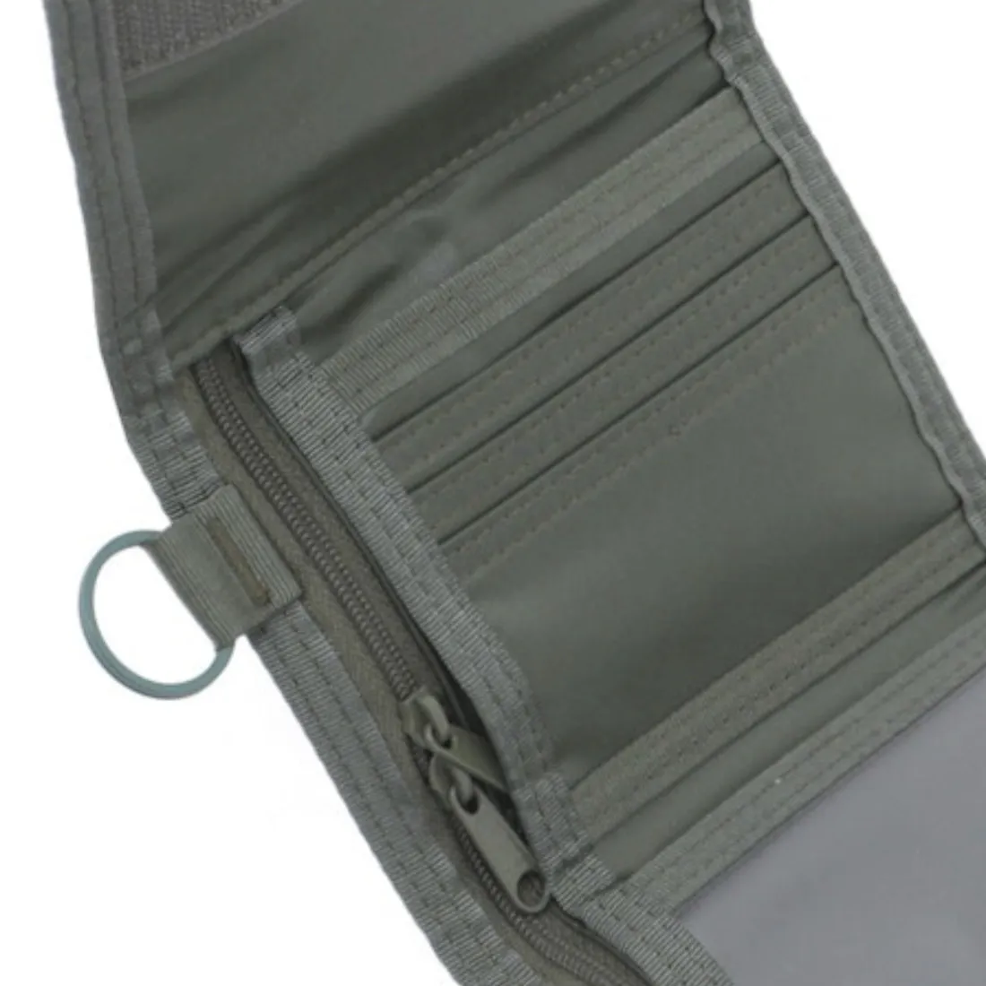 Porter Yoshida 'Tri-Fold‘ Capsule Wallet – Khaki - Image 4