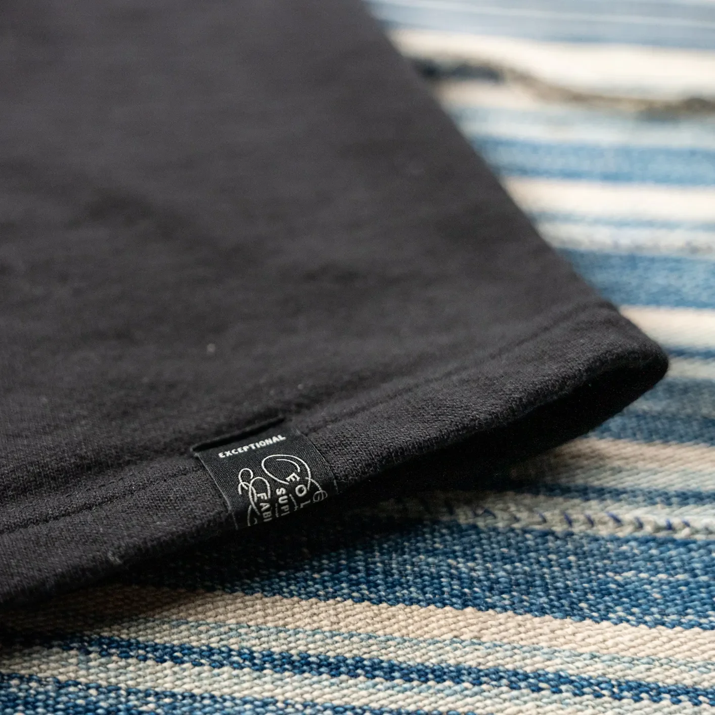 Prequel 15.5oz 1920s Archive Henley – Black - Image 5