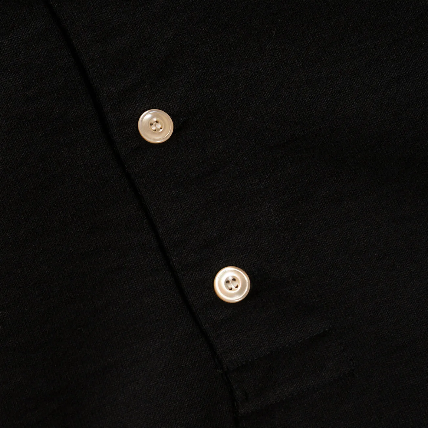 Prequel 15.5oz 1920s Archive Henley – Black - Image 9