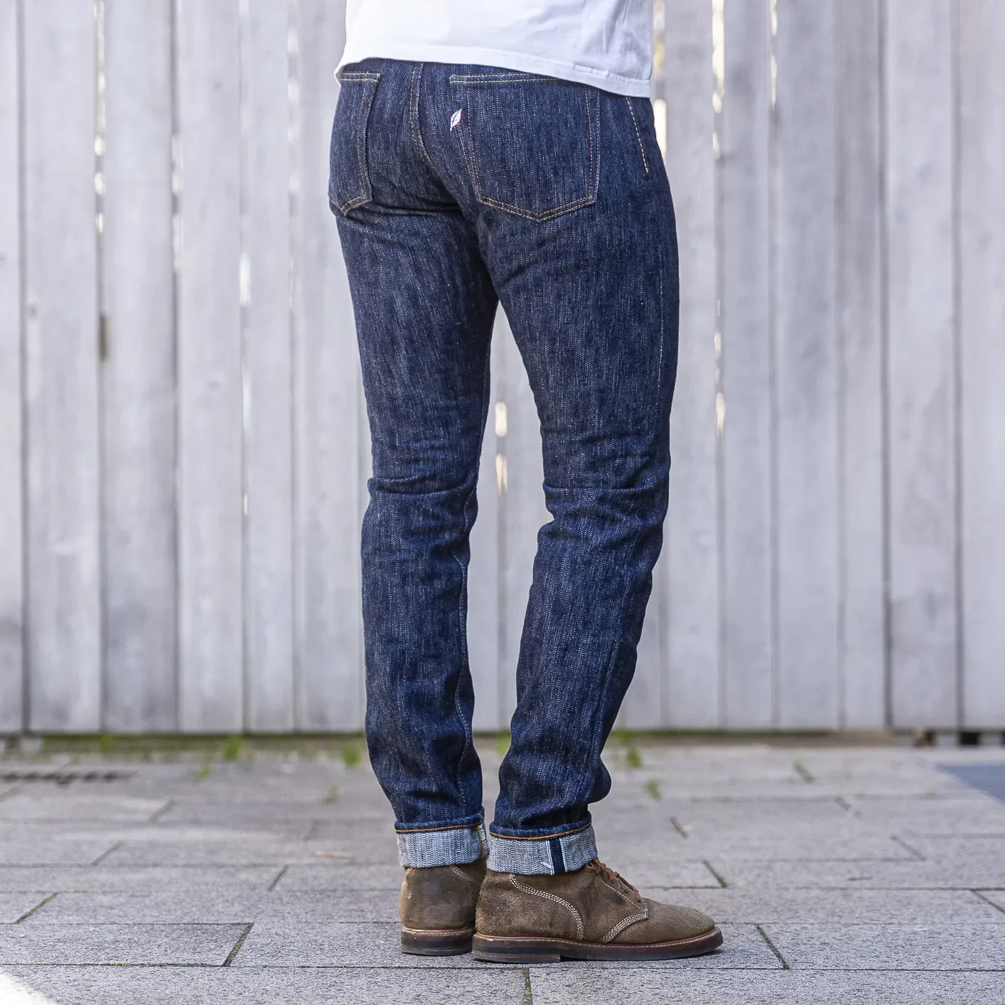 Pure Blue Japan KS-019 15oz Slub Selvedge Denim - Kasuri Indigo / Relaxed Tapered - Image 2