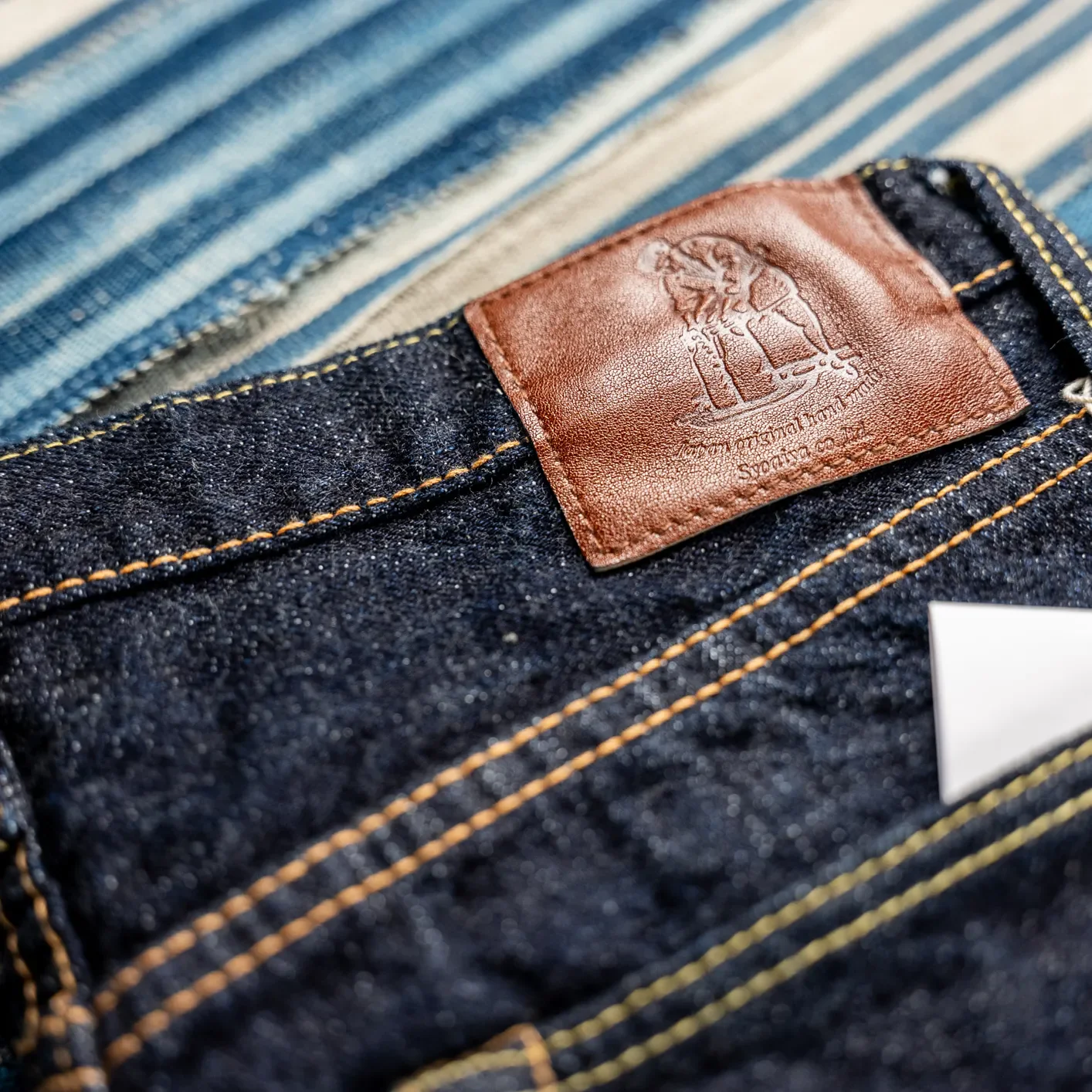 Pure Blue Japan XX-002 14oz Piped Selvedge Denim – Relaxed Straight - Image 6