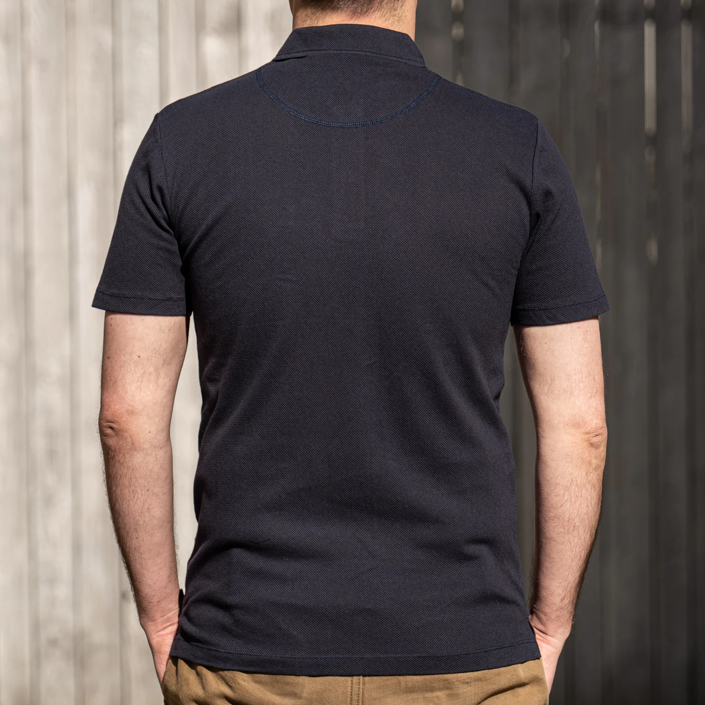 Sunspel Riviera Polo Shirt - Navy - Image 5
