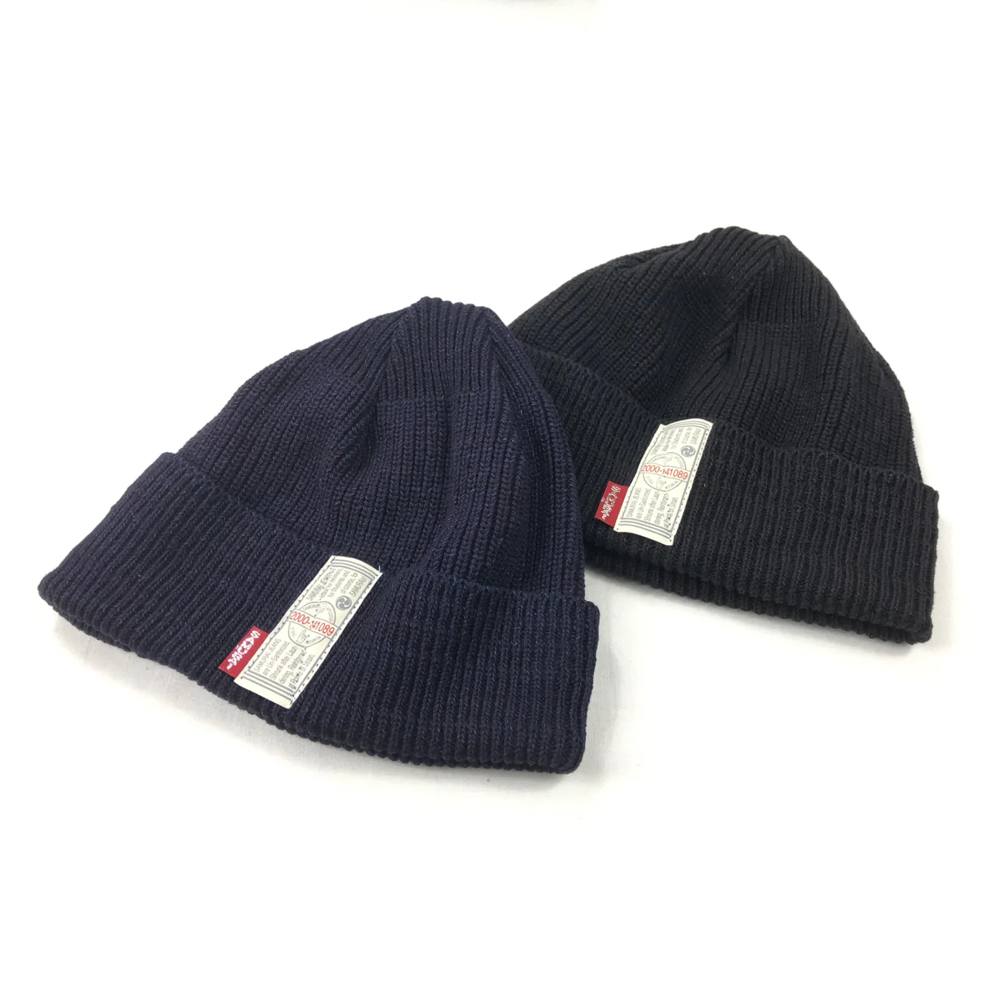 Samurai Jeans Knit Watch Cap – Indigo Dyed - Image 6