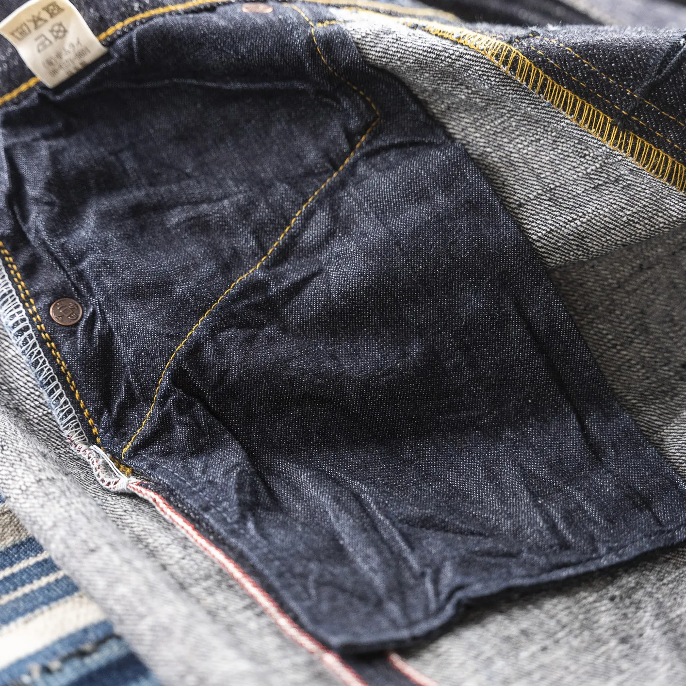 Samurai Jeans S3100VX 17oz ‘Zero+’ WWII Model Selvedge Jeans - Wide Straight - Image 7