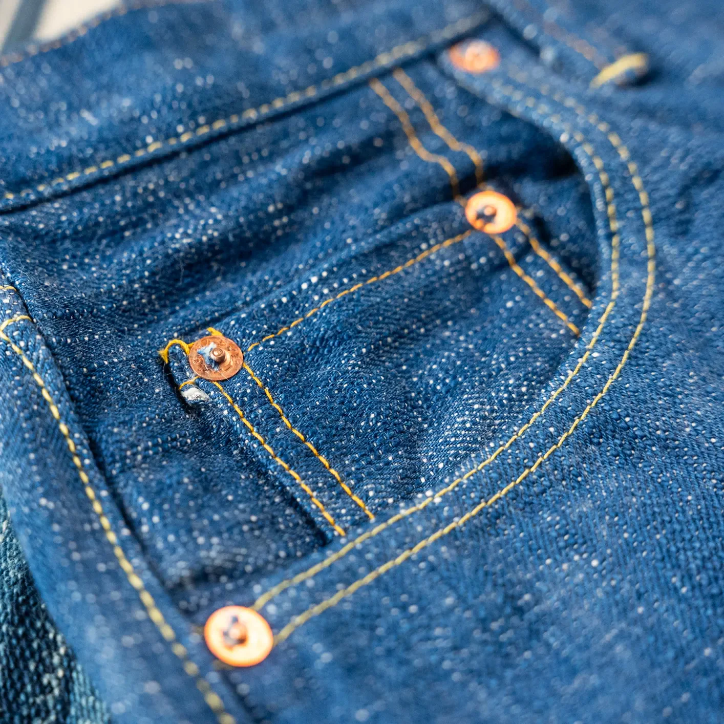 Samurai Jeans S211XX17oz-SLB 17oz ‘Murakumo’ Slub Selvedge Jeans – Relaxed Tapered - Image 5