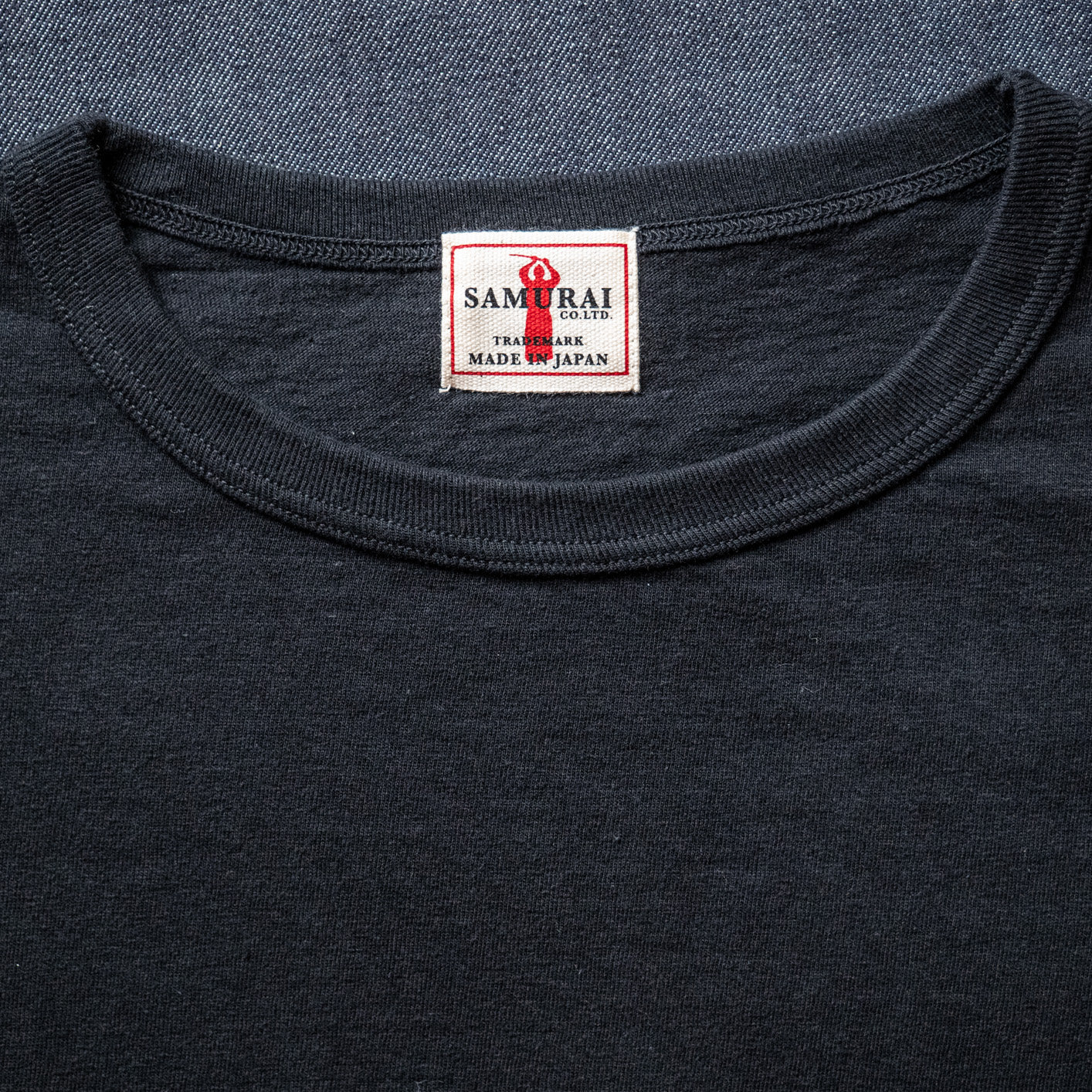 Samurai 5.4oz Loopwheeled T-Shirt 2-Pack – Black - Image 3