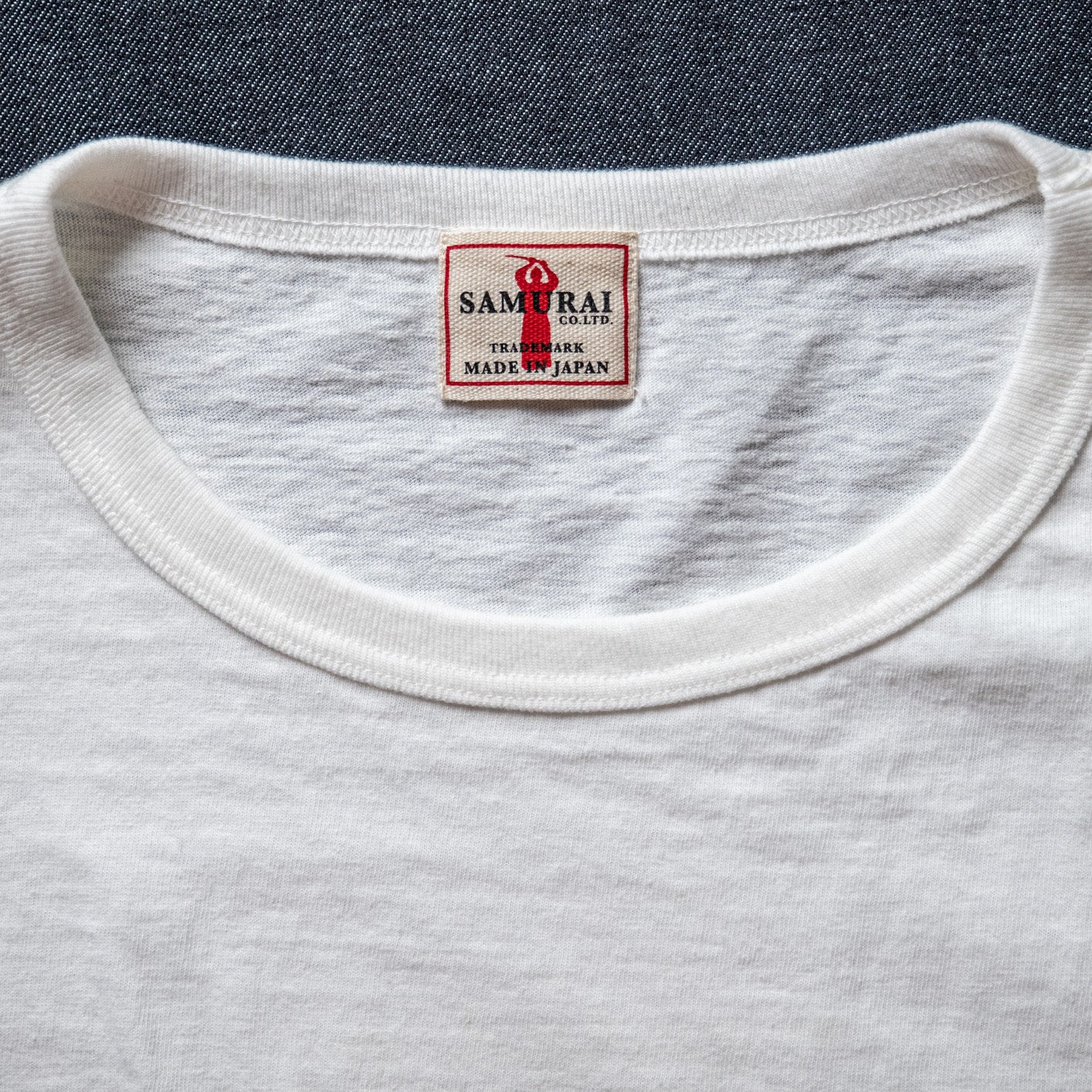 Samurai 5.4oz Loopwheeled T-Shirt 2-Pack – White - Image 3