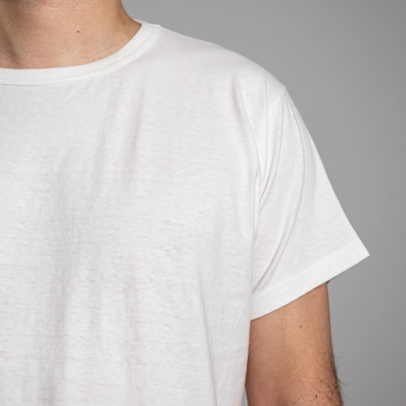 Samurai 5.4oz Loopwheeled T-Shirt 2-Pack – White - Image 5