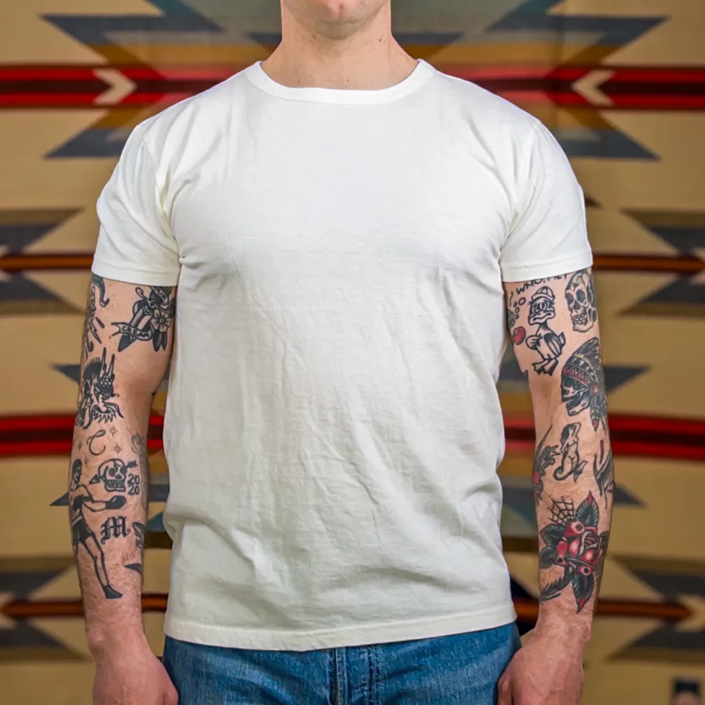 Samurai ‘Renewed Edition‘ Loopwheeled T-Shirt 2-Pack – White - Image 2