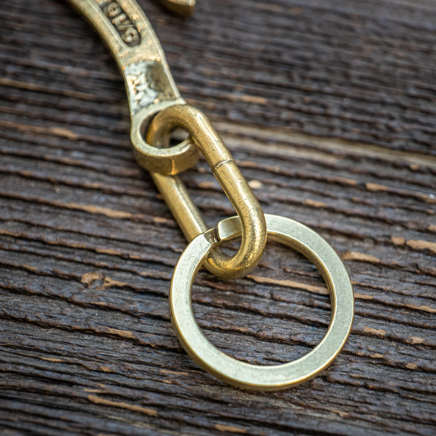 Samurai Wrench Key Hook - Solid Brass - Image 5