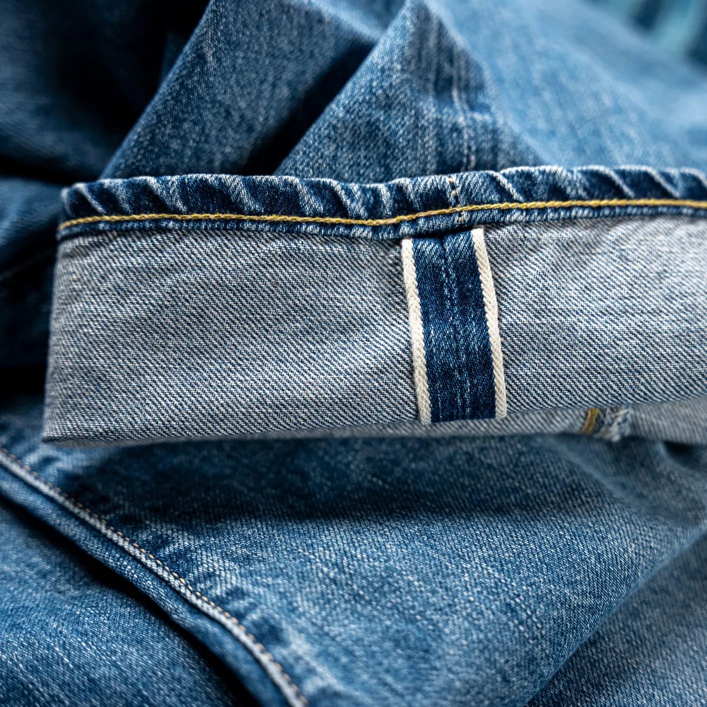 Spellbound 12oz Ultra-Soft Selvedge Jeans - Light Wash / Regular Straight - Image 3
