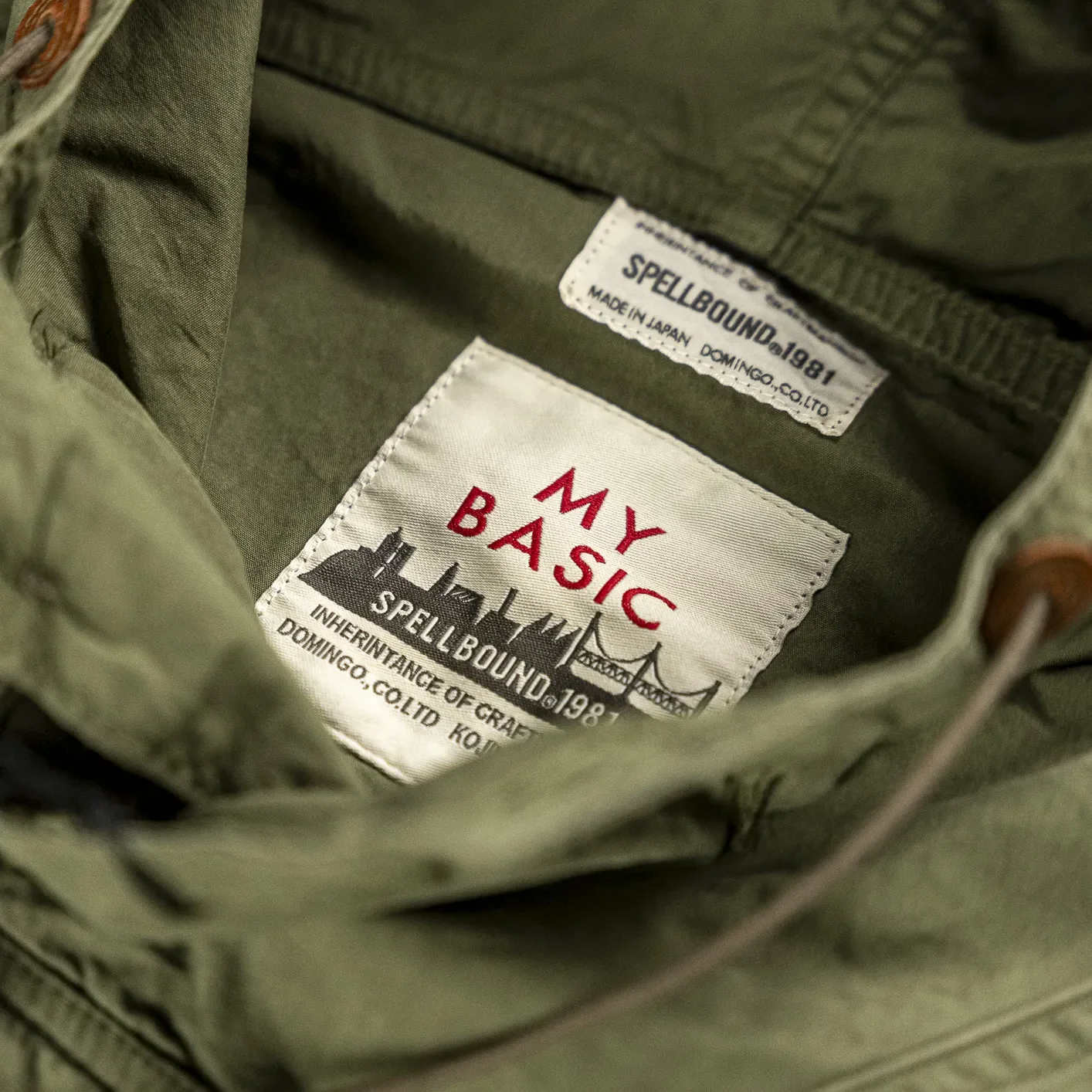 Spellbound M-43 Military Smock Anorak - Army Green - Image 2
