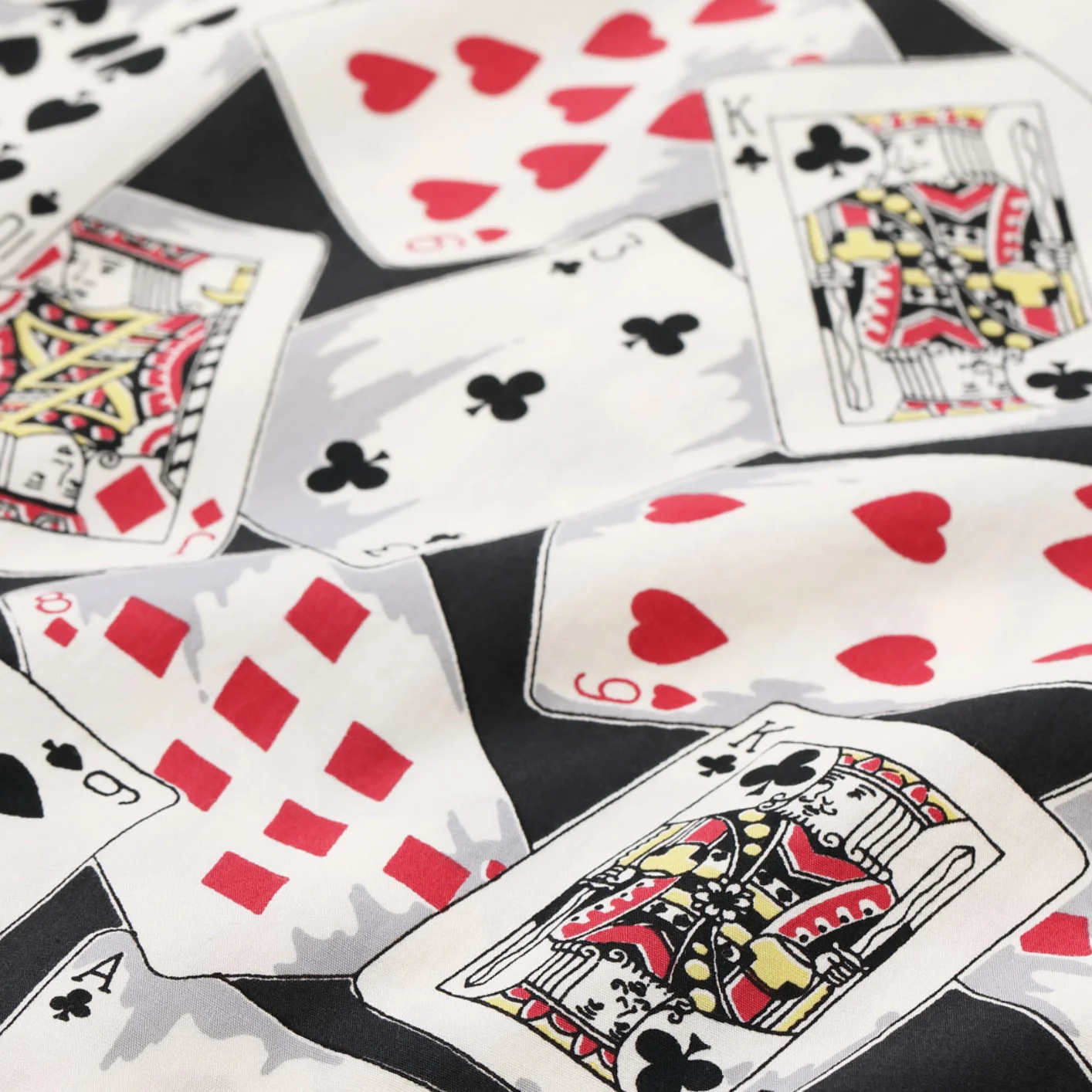 Star of Hollywood ‘Playing Cards’ Aloha Shirt - Black - Image 5