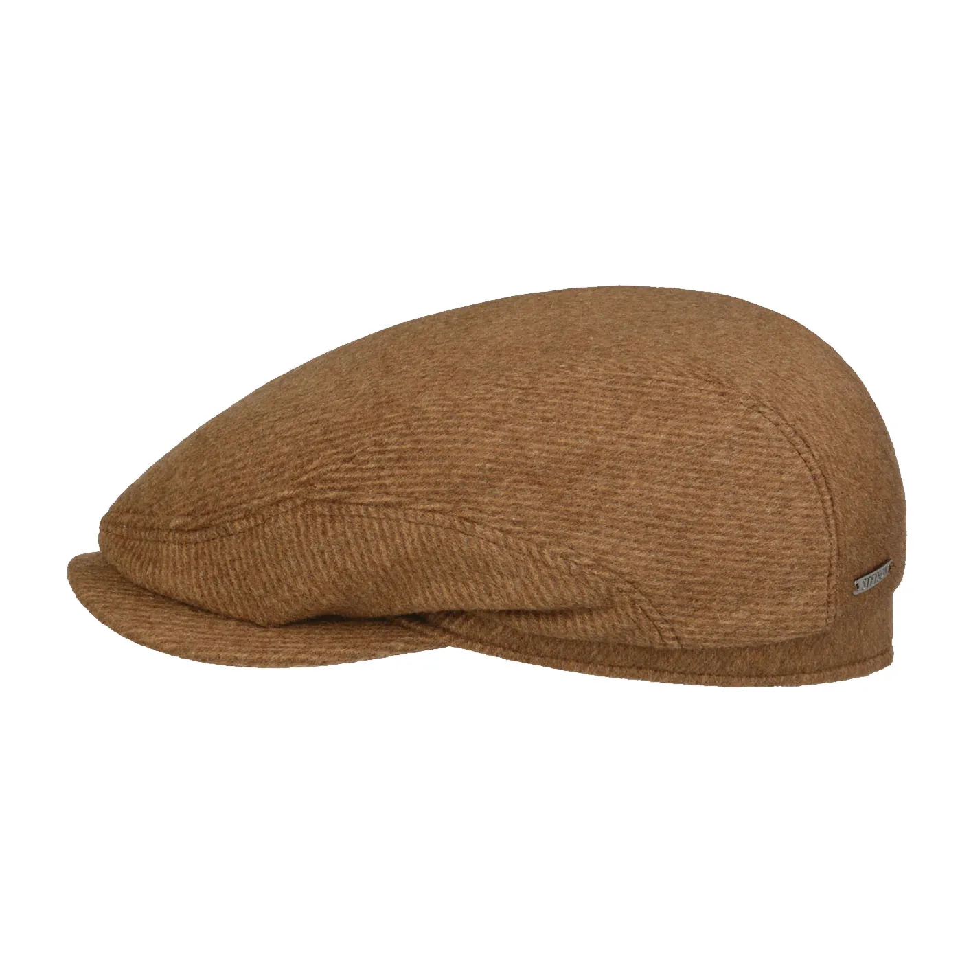 Stetson Cashmere Driver Cap – Cognac