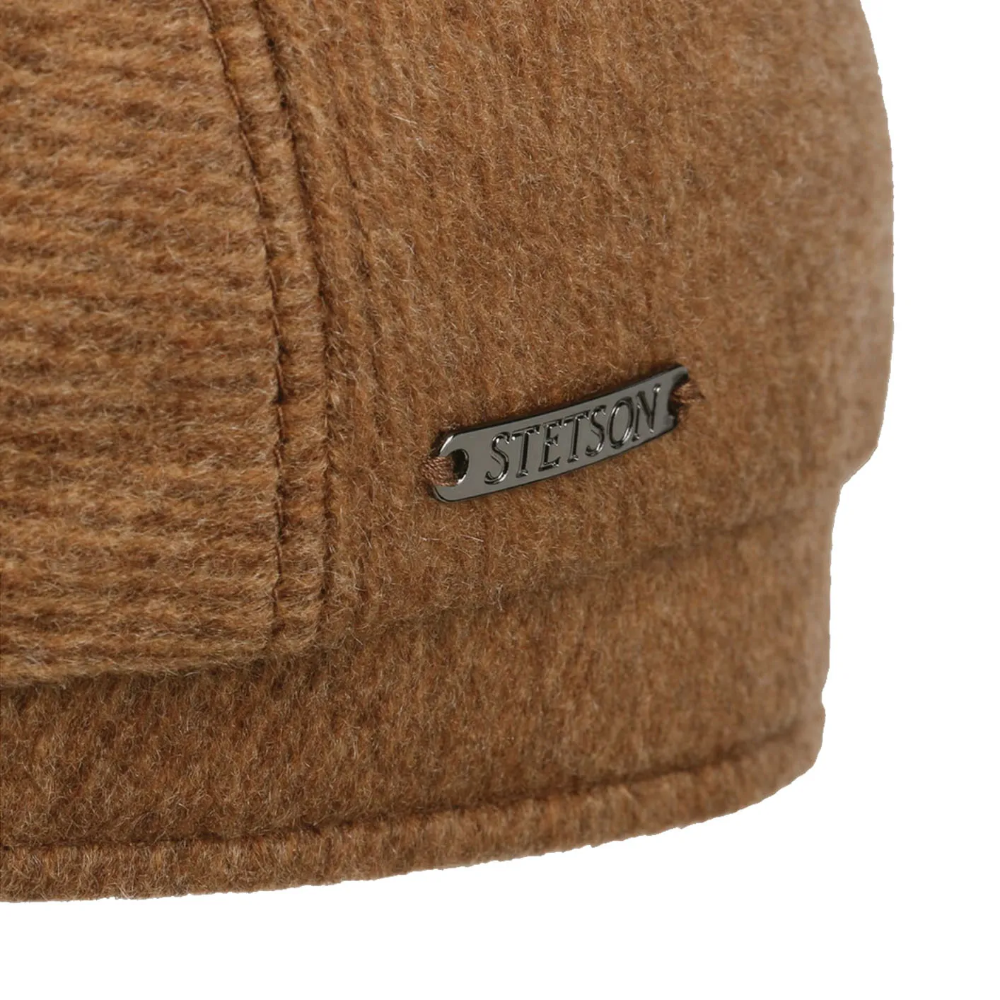 Stetson Cashmere Driver Cap – Cognac - Image 2
