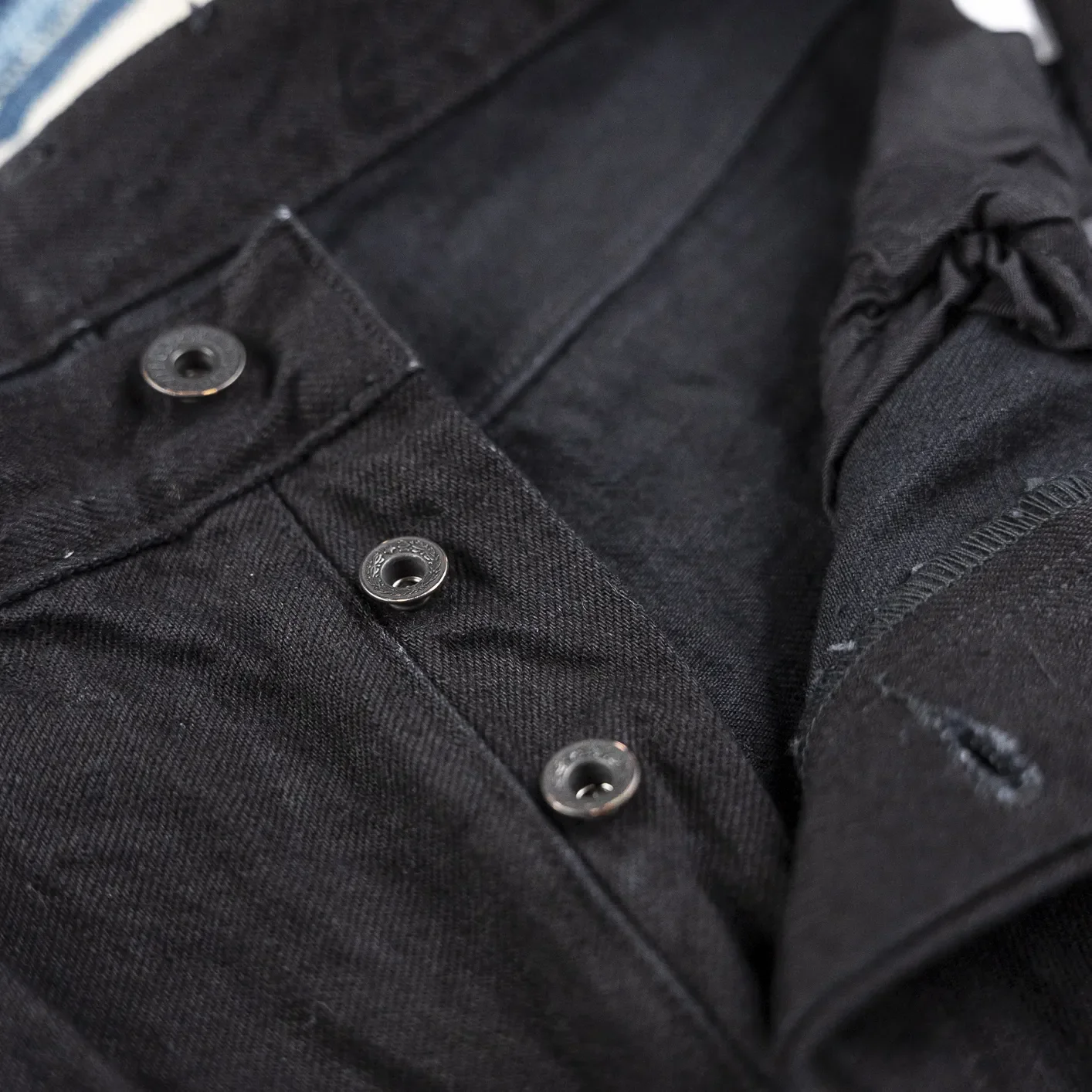 Stevenson Overall Co. 150-OSS 12oz Encinitas Jeans – Black / Regular Straight - Image 4