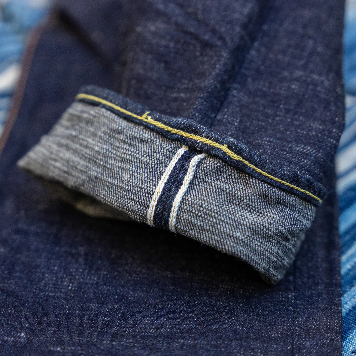Strike Gold SG5105 15oz Slub Selvedge Jeans – Slim Straight - Image 2