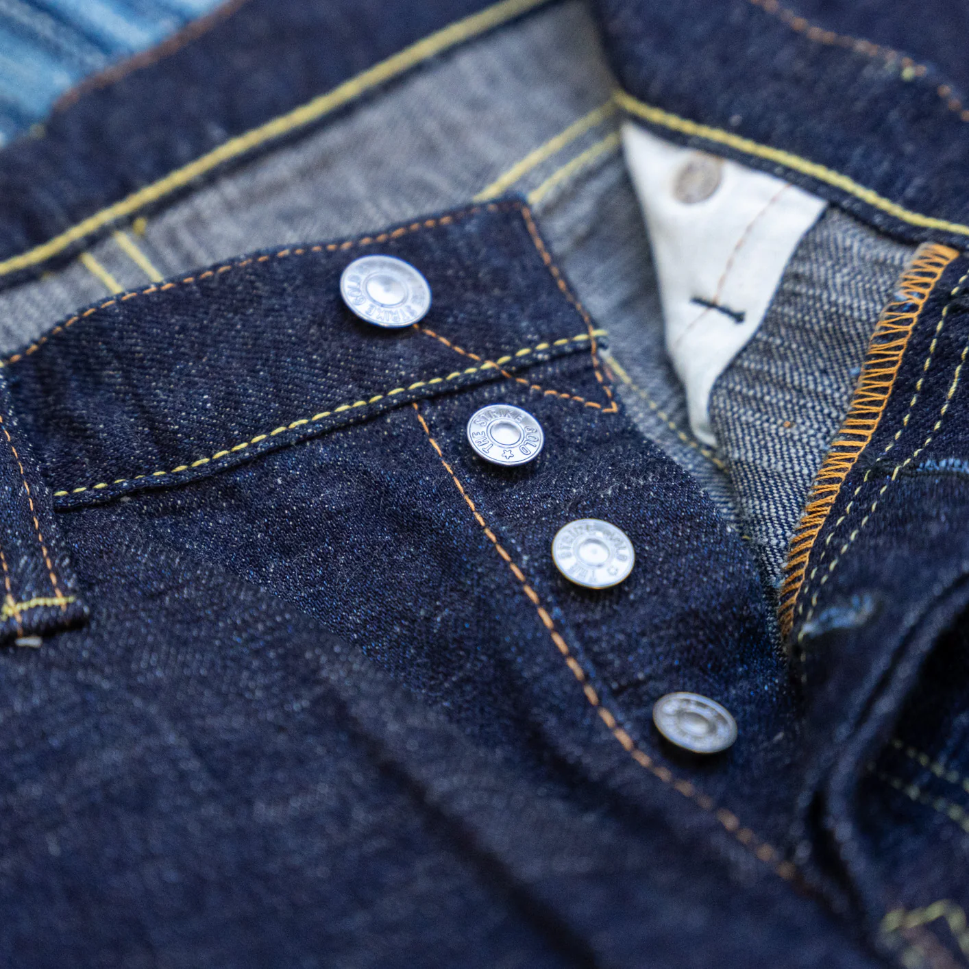 Strike Gold SG5105 15oz Slub Selvedge Jeans – Slim Straight - Image 5