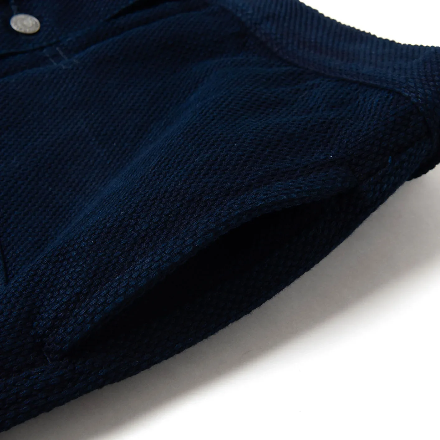 Studio D’Artisan 4619 14oz ‘Kasezome’ Sashiko Type II Selvedge Jacket – Deep Indigo - Image 7