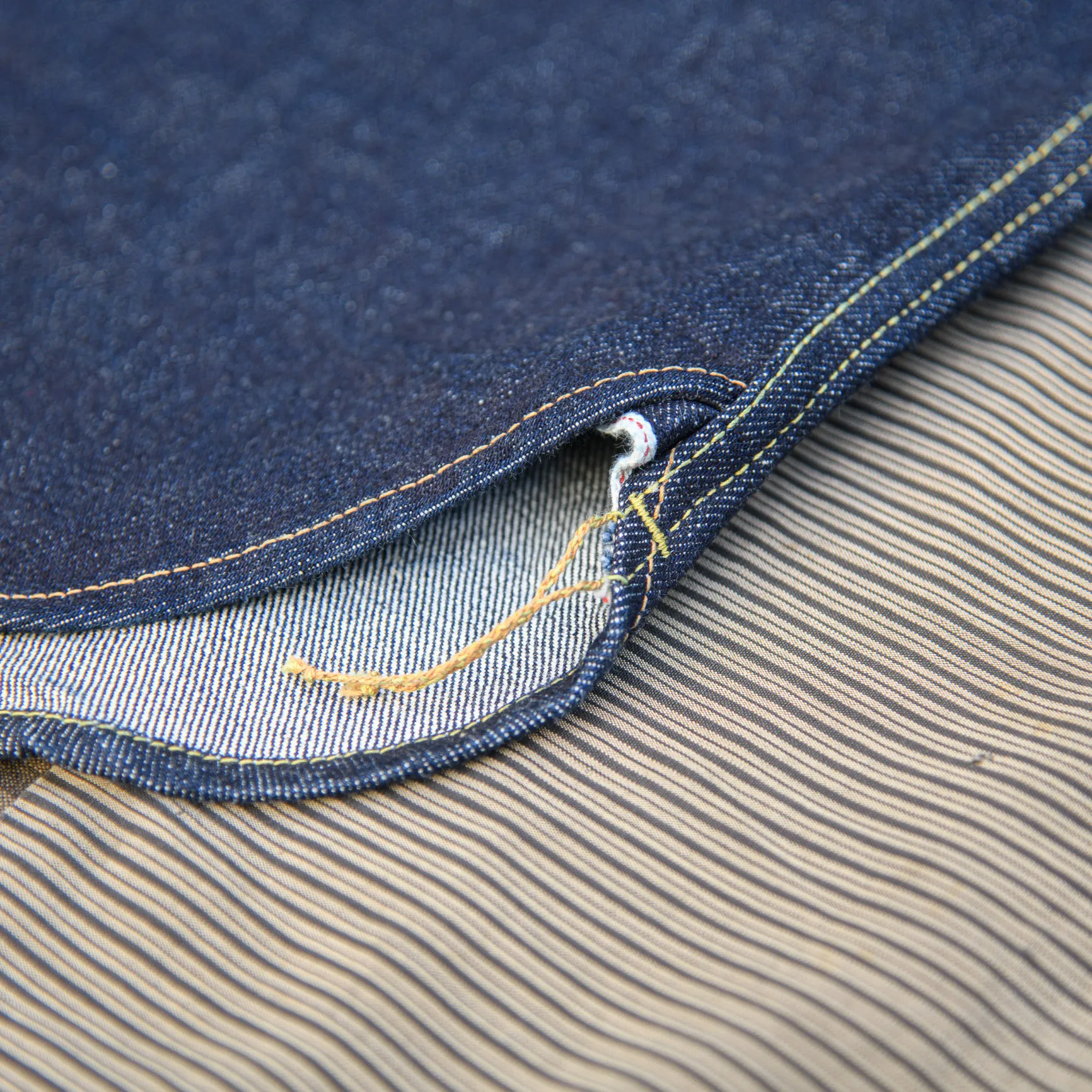Studio D’Artisan D5335 14oz Selvedge Denim Work Shirt - Image 4