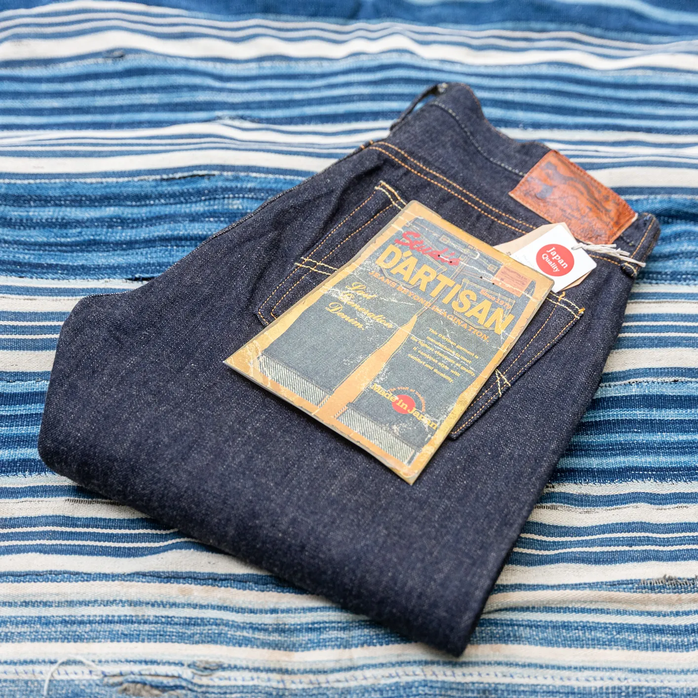 Studio D’Artisan SD-901 14oz G3 Selvedge Jeans - Regular Straight - Image 3