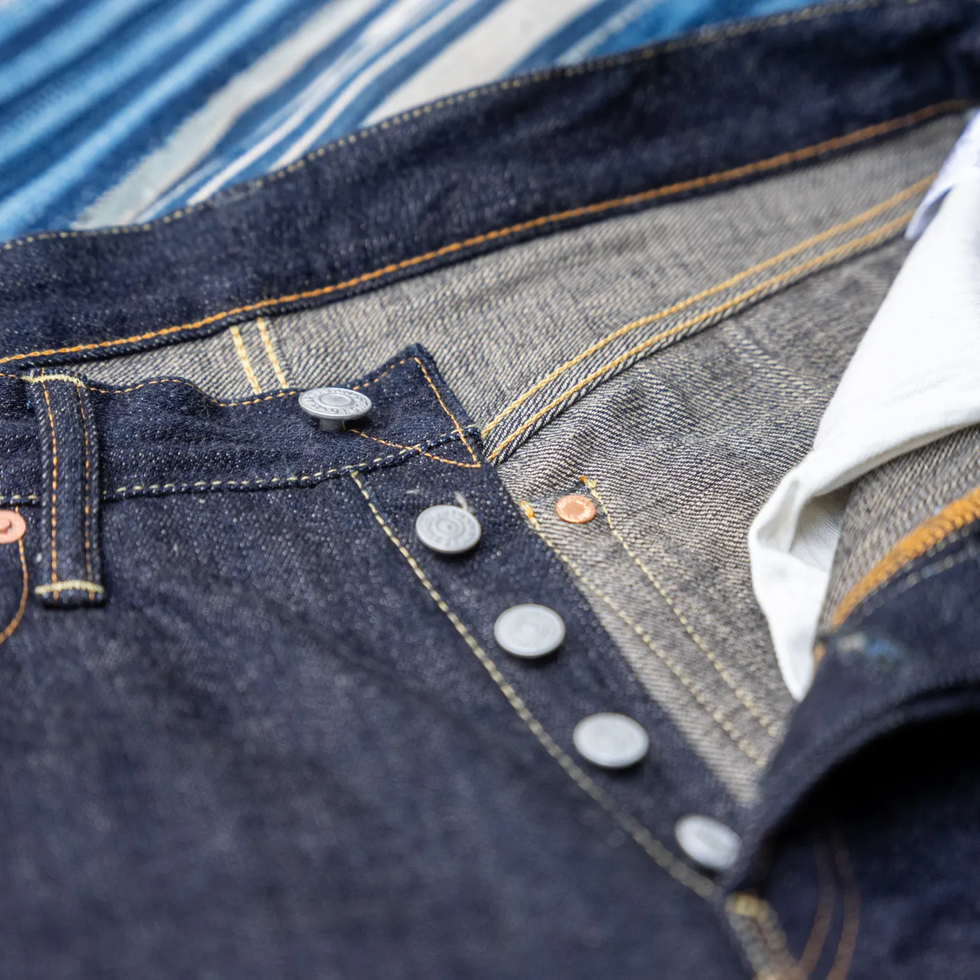 Studio D’Artisan SD-901 14oz G3 Selvedge Jeans - Regular Straight - Image 5