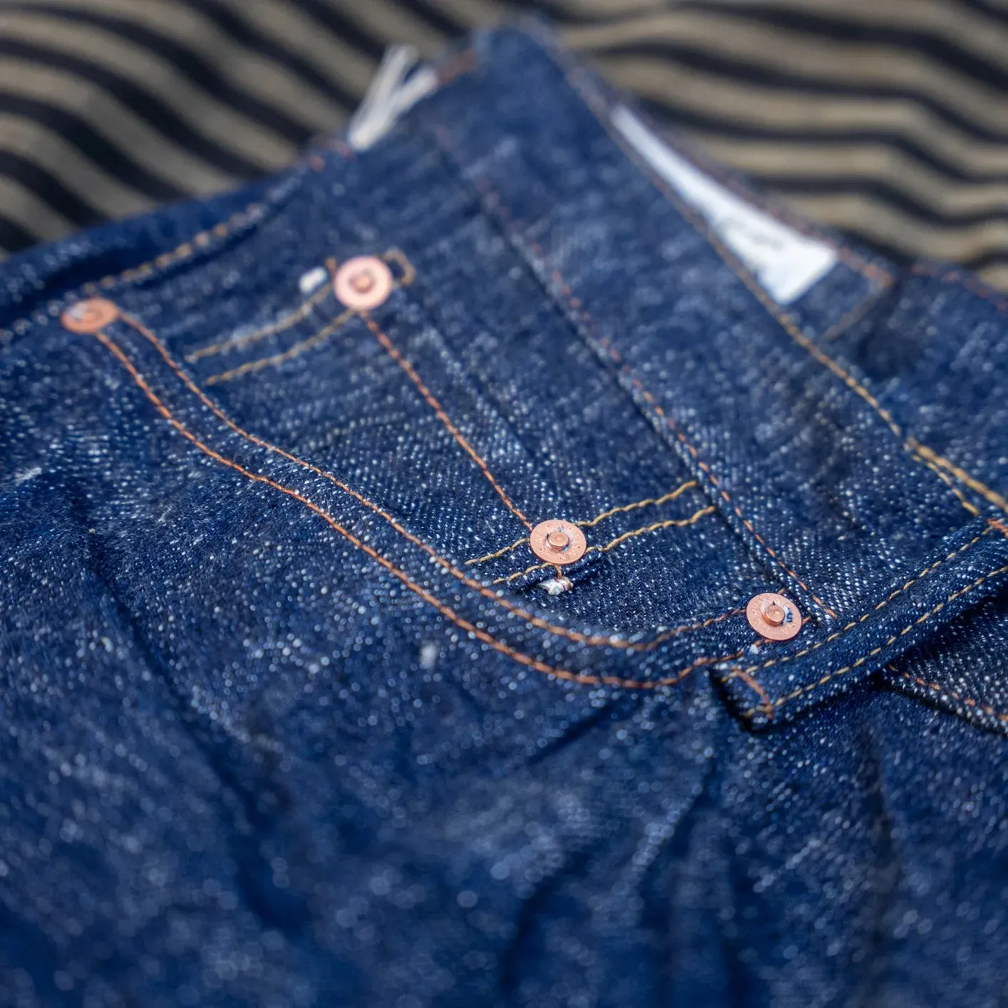 Studio D’Artisan SP-108 16oz Extreme Slub Selvedge Jeans - Regular Straight / 45th Anniversary Collection - Image 6