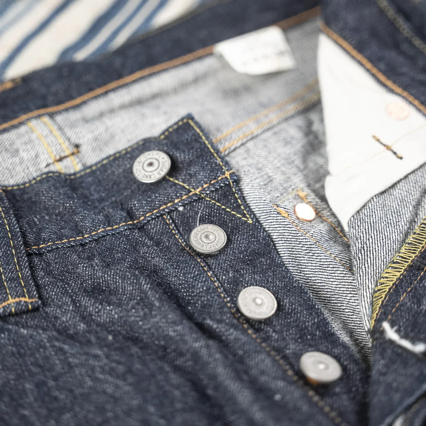 Sugar Cane 12oz 1947 Type III Selvedge Jeans - Slim Fit - Image 5