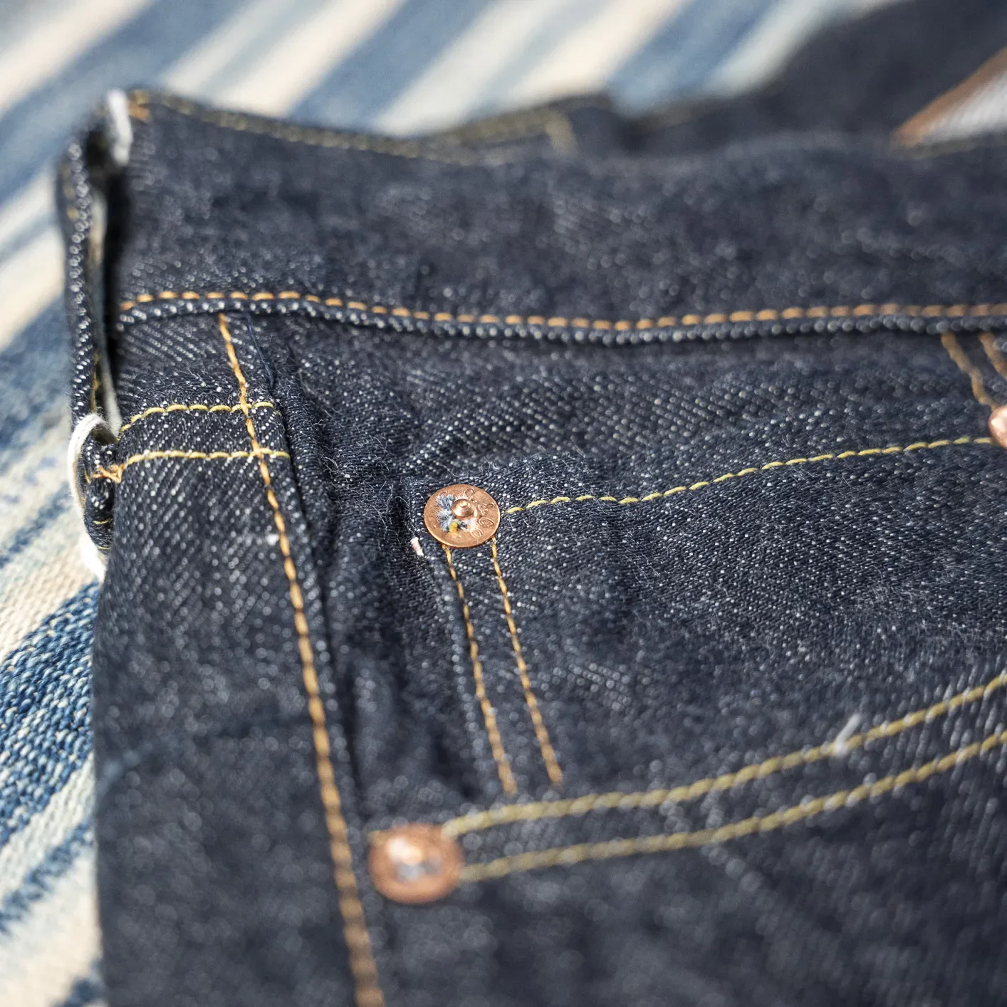 Sugar Cane 12oz 1947 Type III Selvedge Jeans - Slim Fit - Image 6