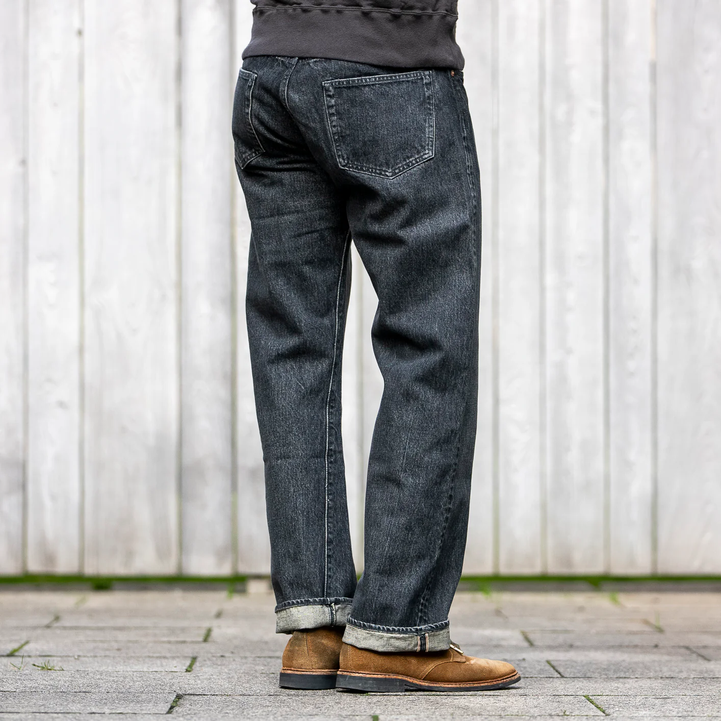 Sugar Cane 14,25oz 1947 Black Selvedge Jeans - Regular Straight / Hard Wash - Image 3