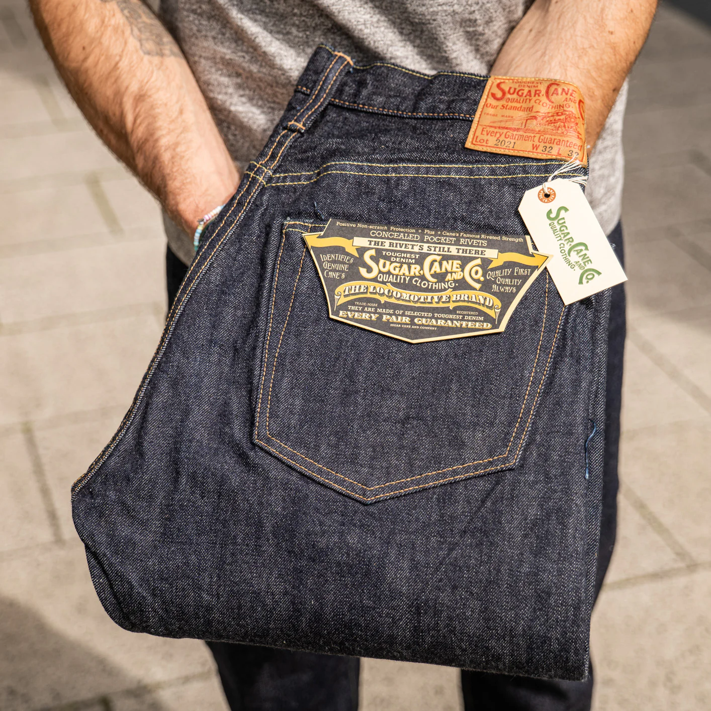 Sugar Cane 14.25oz 2021 Jeans – Regular Tapered - Image 8