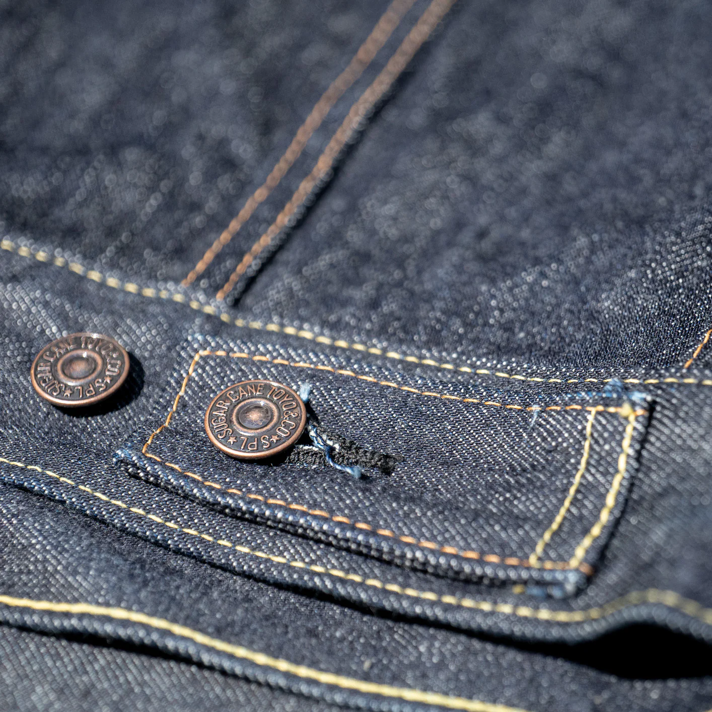 Sugar Cane 14,25oz 1962 Type III Denim Jacket - Image 7