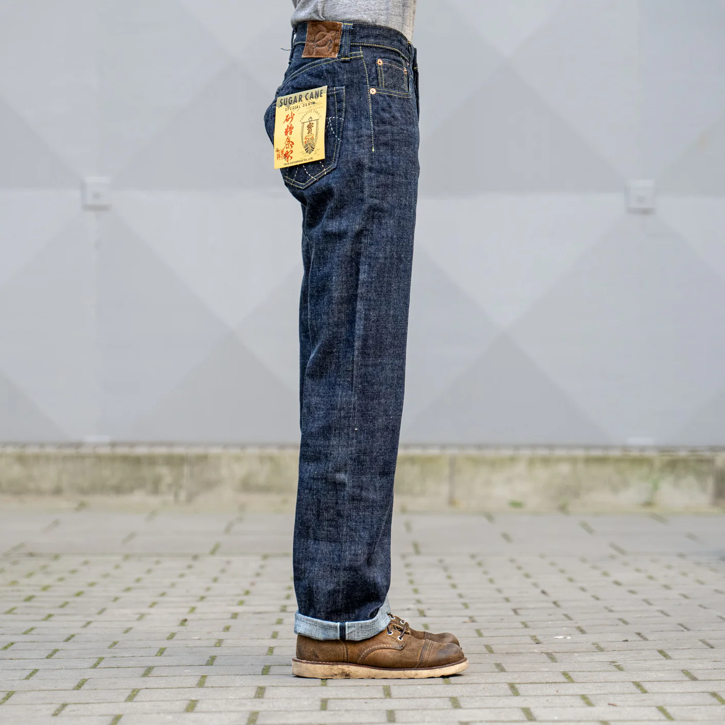 Sugar Cane 14,25oz Hawaii Jeans – Regular Straight - Image 4