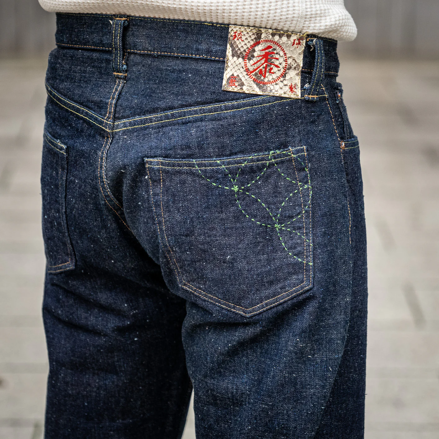 Sugar Cane 14.25oz Okinawa Selvedge Jeans – Regular Straight - Image 2