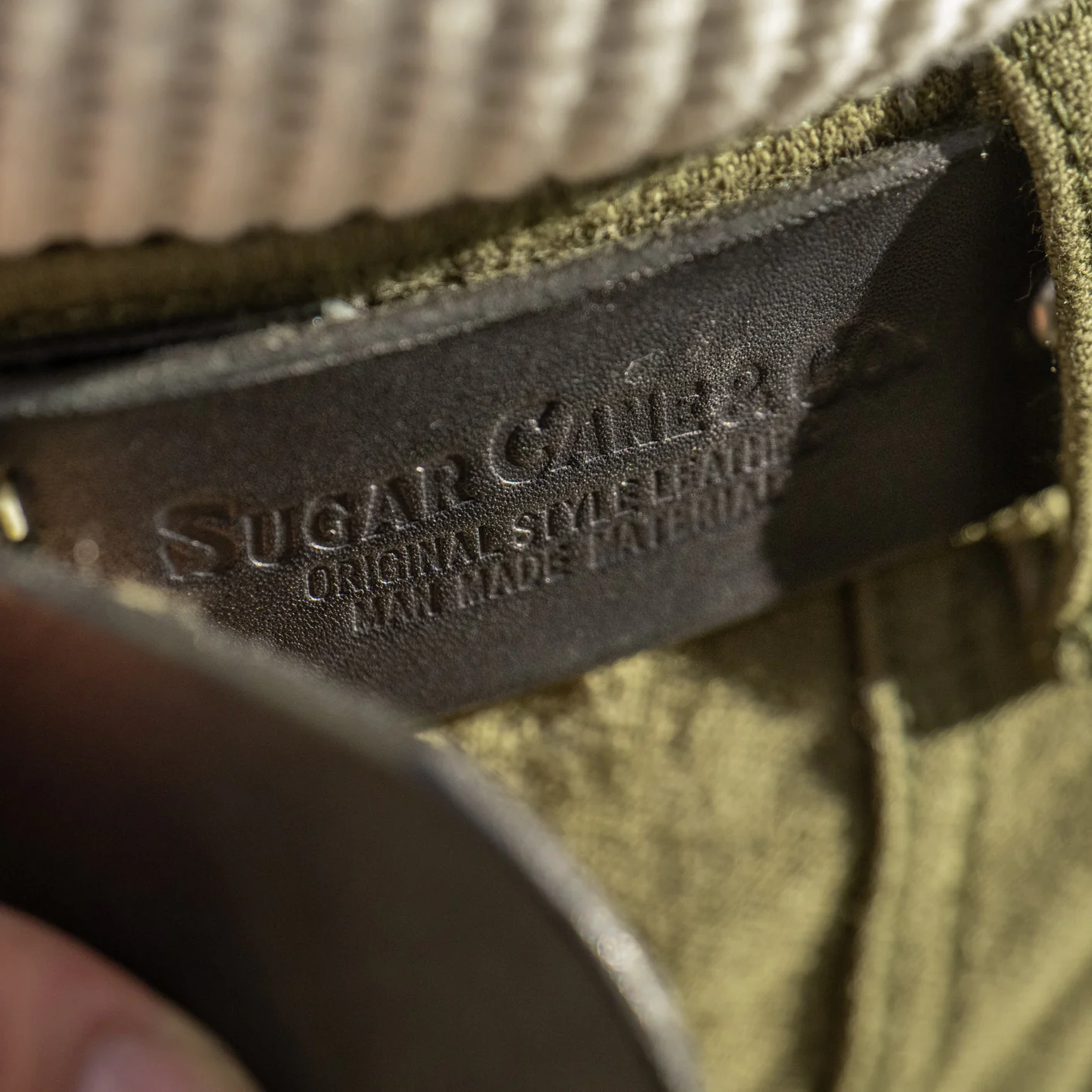 Sugar Cane Studded Belt - Black - Image 6