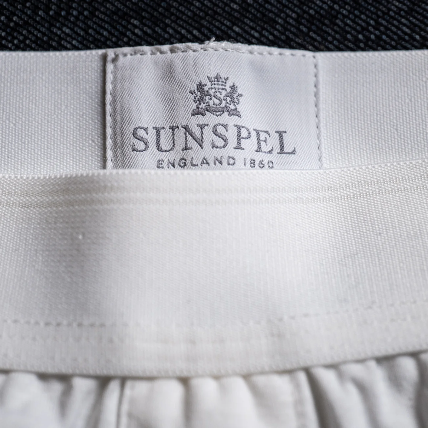 Sunspel Superfine Two-Button Shorts - White - Image 6