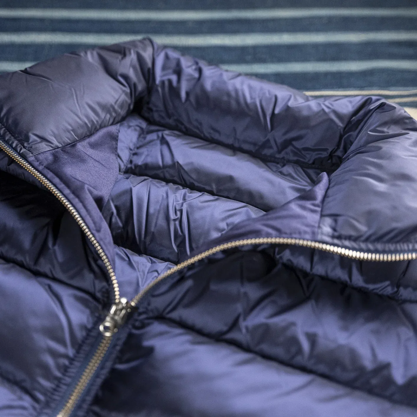 Ten C Down Liner Jacket – Navy - Image 2
