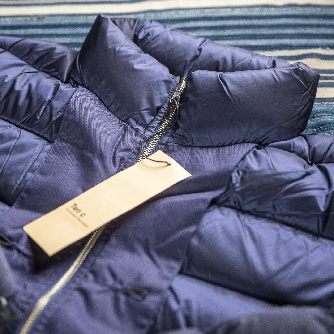 Ten C Down Liner Jacket – Navy - Image 3
