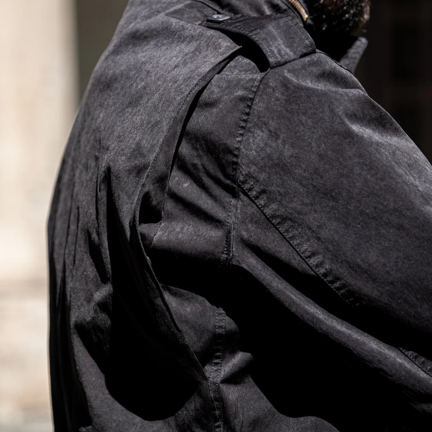 Ten C 13oz OJJ Field Jacket - Black - Image 8