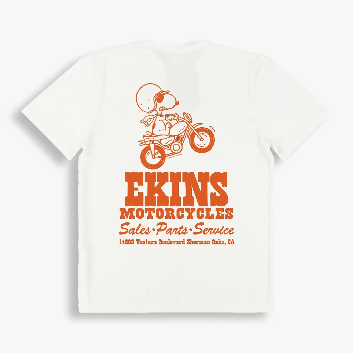 TSPTR ‘Ekins’ Snoopy T-Shirt – Vintage White - Image 5